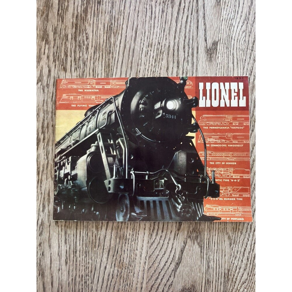 1975 Reproduction Lionel Trains 1937 Consumer Catalog Excellent Graphics